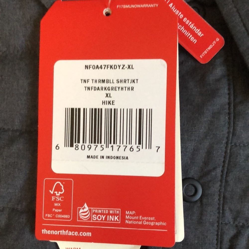 ✨Host Pick✨The North Face Thermoball Shirt Jacket Subaru Edition - Picture 9 of 14